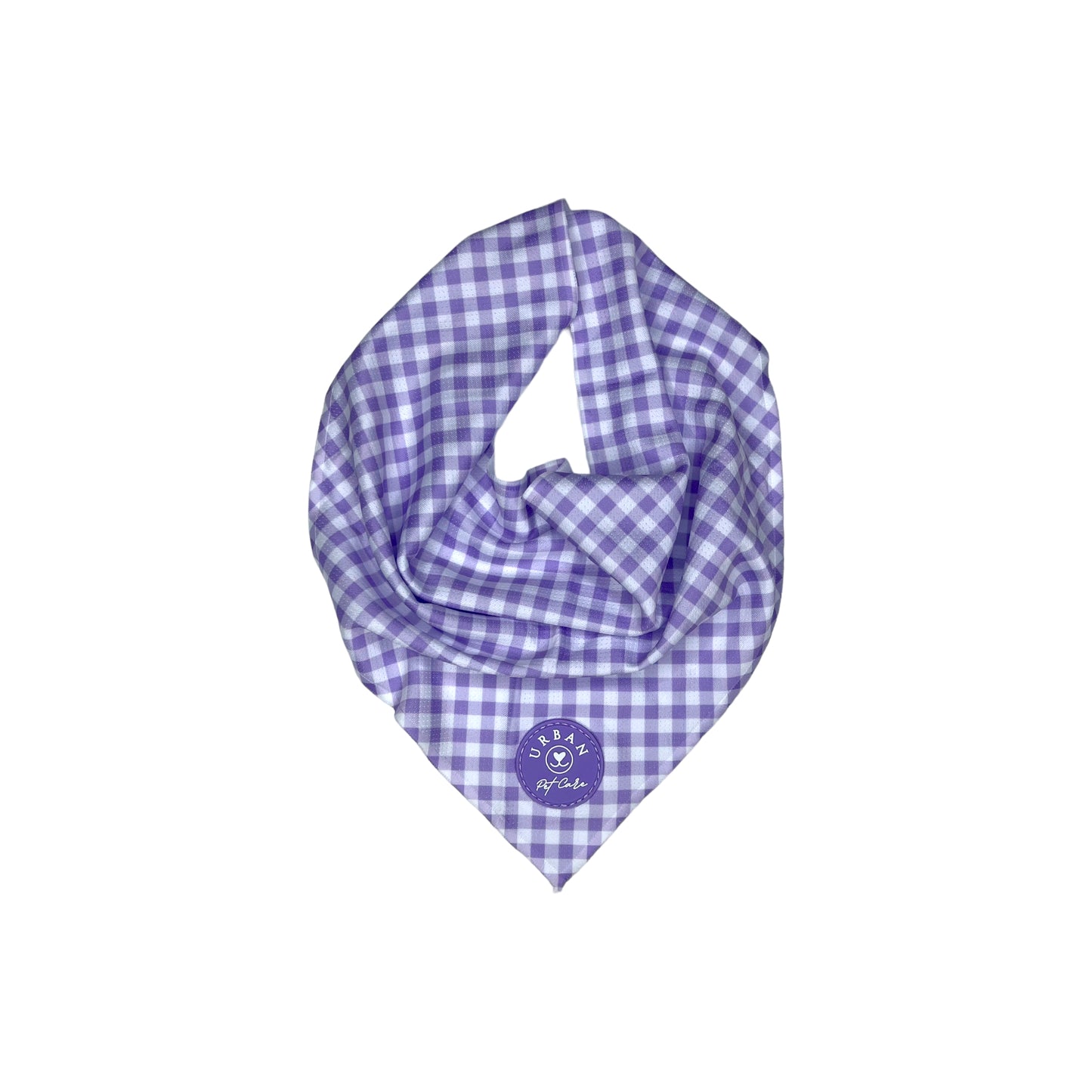 Bandana - Lavender Lux Gingham