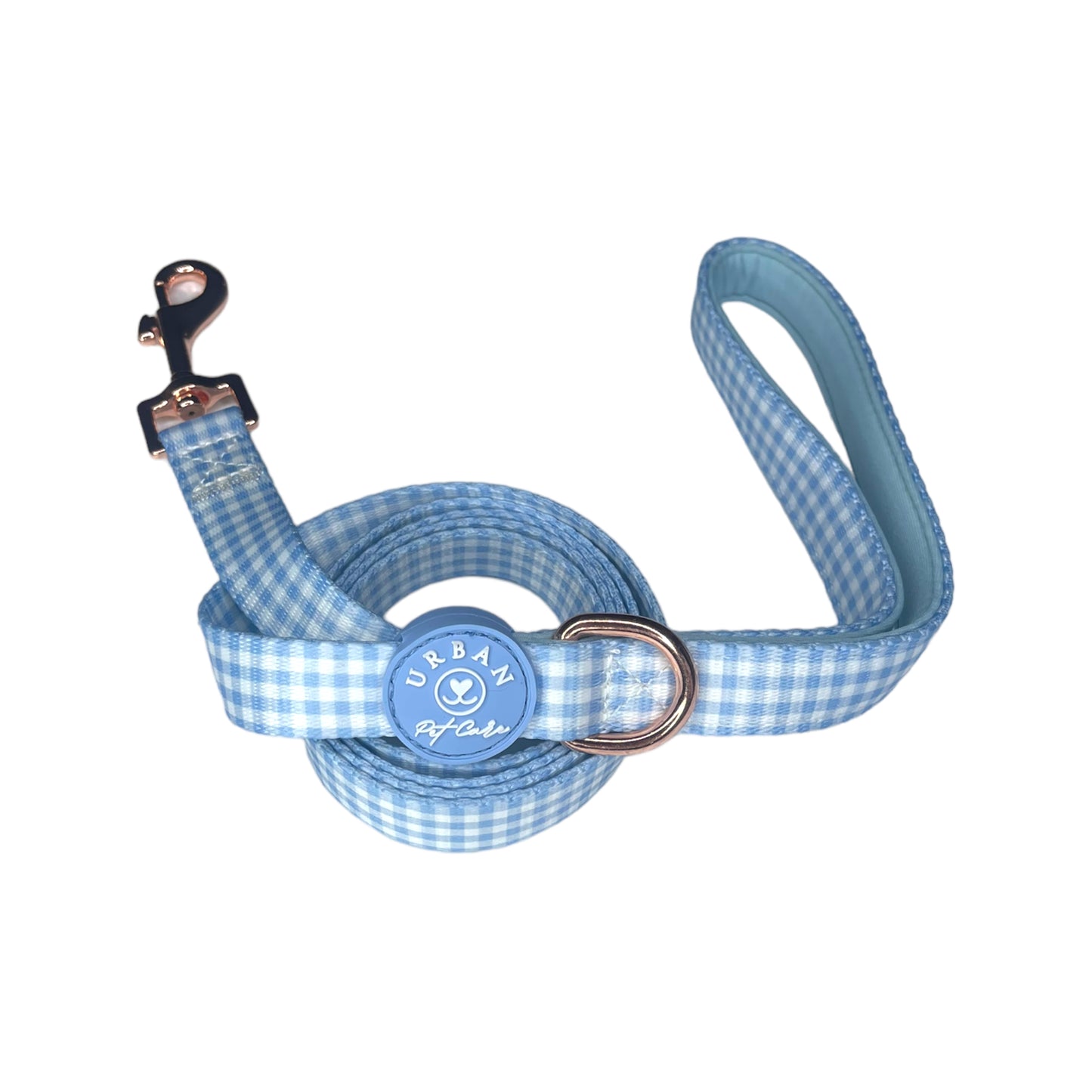 Leash - Blue Breeze Gingham