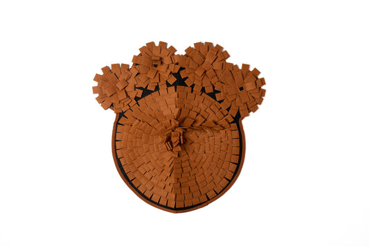 Snuffle Mat Paw - Brown