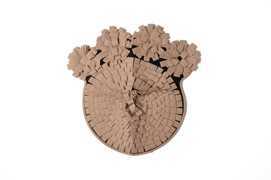Snuffle Mat Paw - Beige