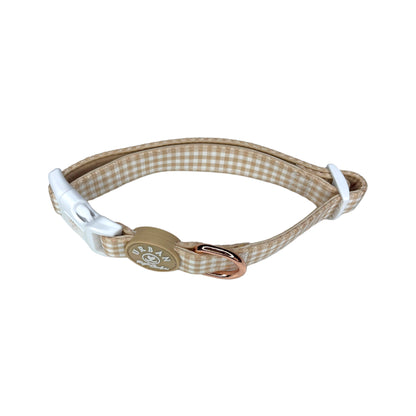 Collar - Chic Sands Gingham “NEW”